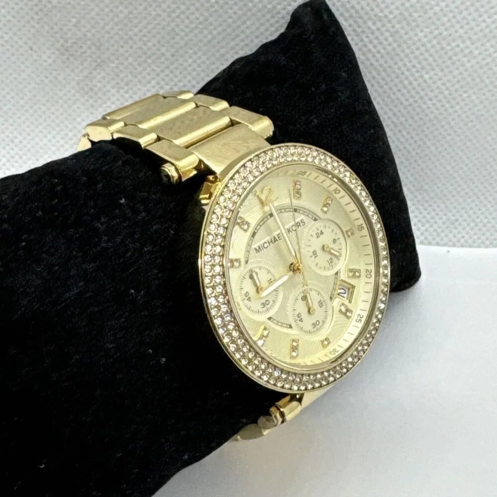 Michael Kors Parker MK5354 Women Stainless Steel Analog Dial Quartz Watch JNA405